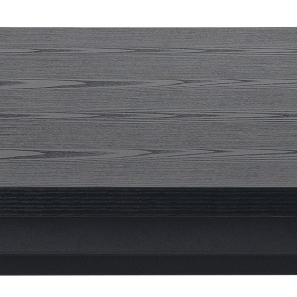 MDF Pannello di fibra a media densità Melamina grezzaNero cenere-1