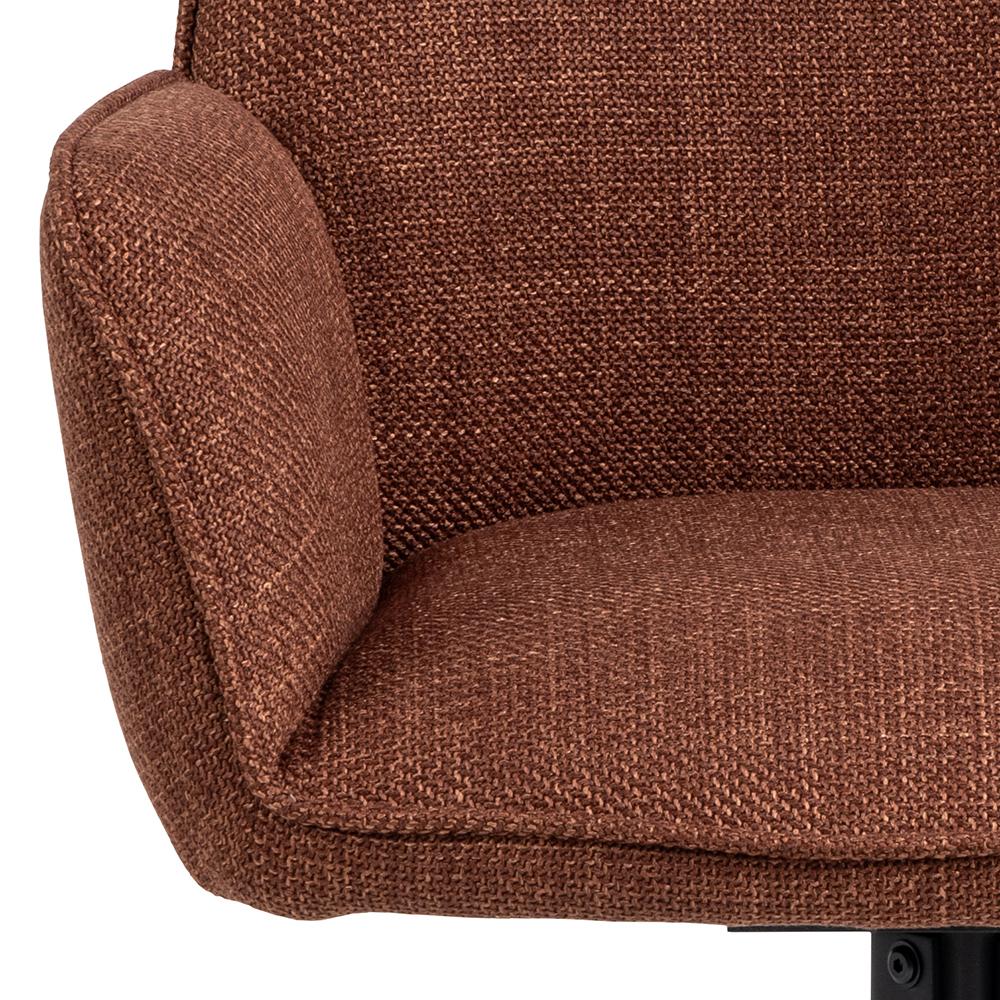 TessutoBasel Fabric Terracotta 44-1