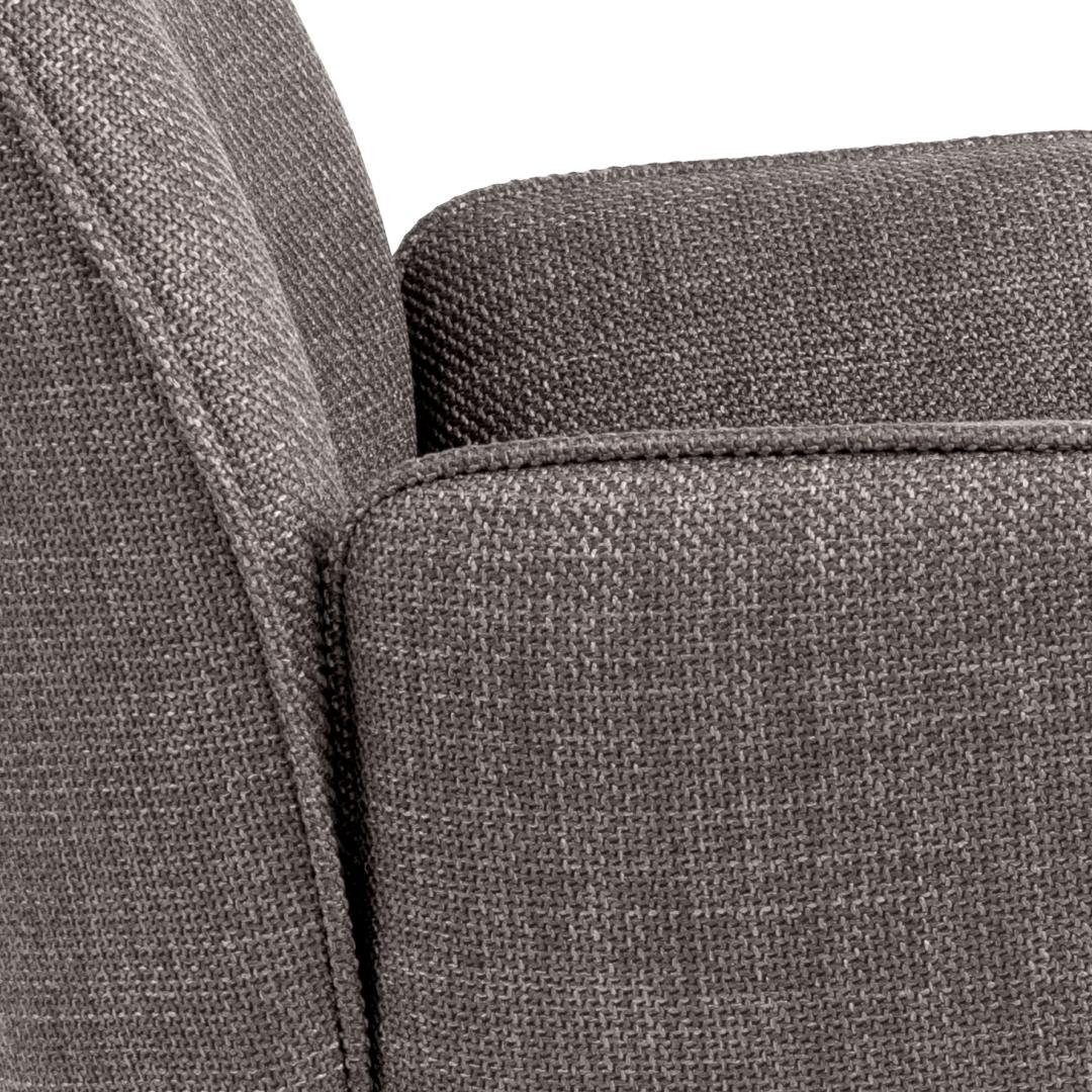 TessutoTessuto Basel Grigio chiaro-marrone 34-1