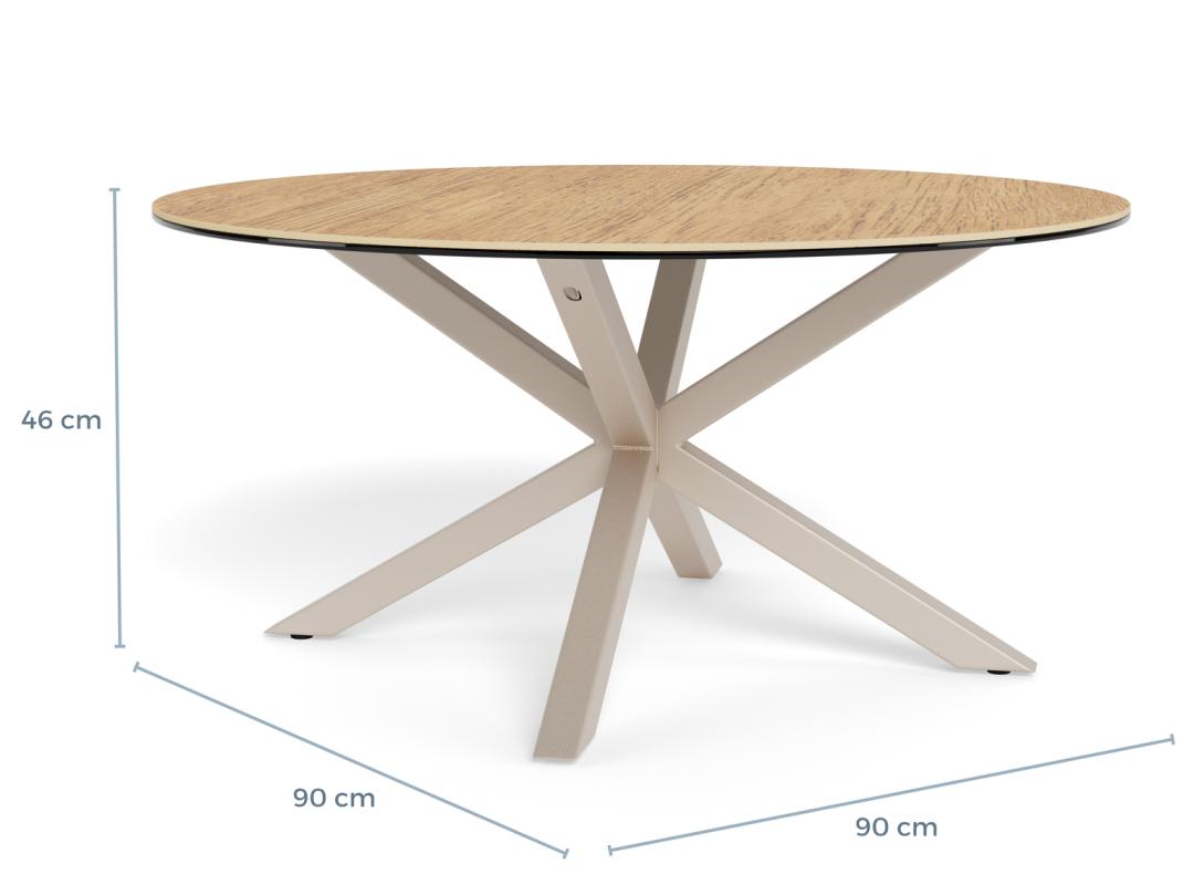 Tavolino da caffè Heaven tondo 82-6