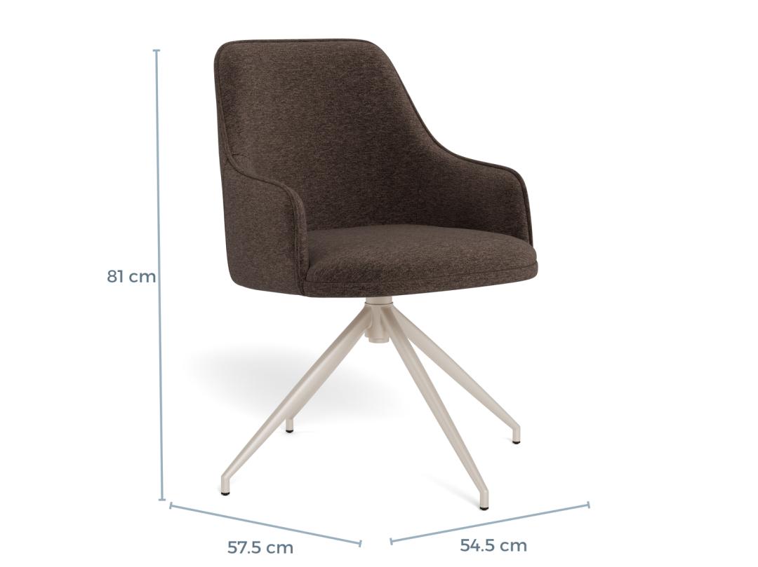 TessutoTessuto Apia Marrone 442-6