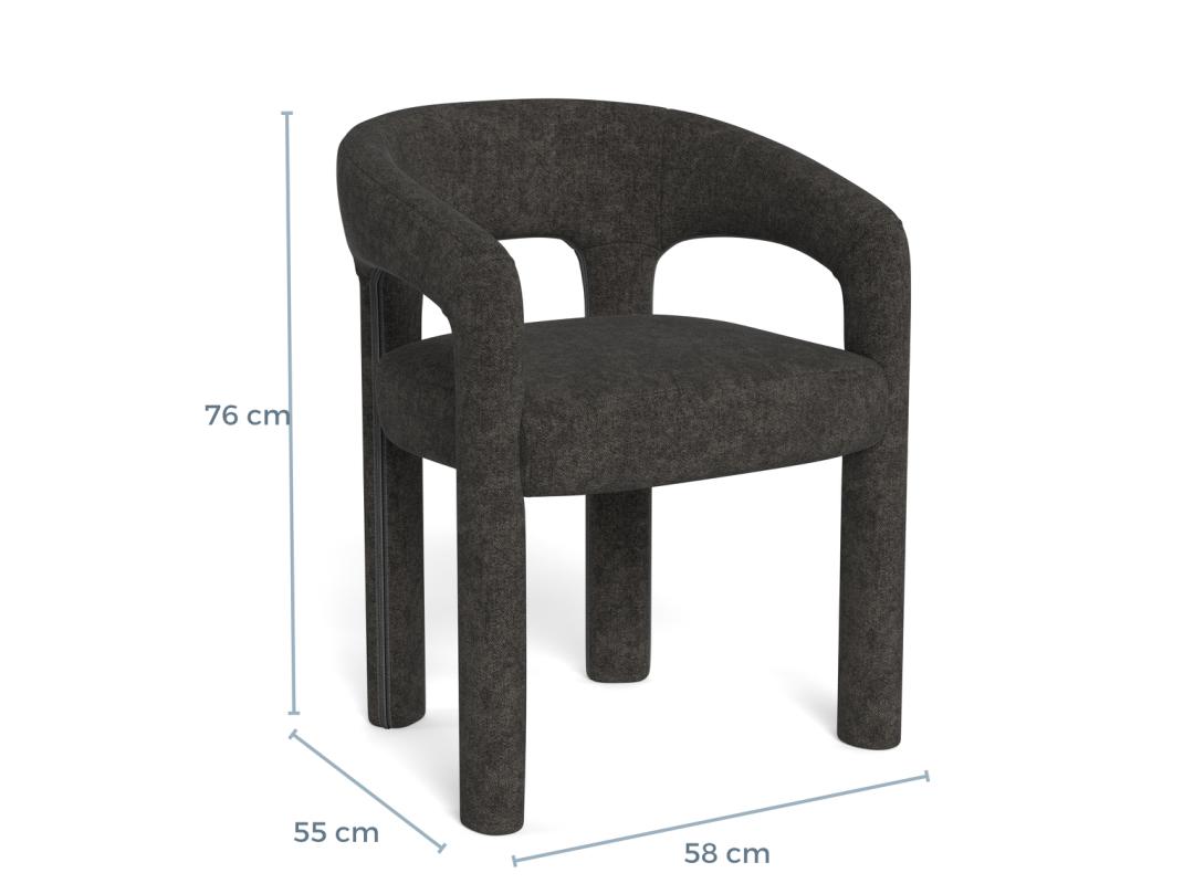 TessutoTessuto Apia Grigio Scuro 458-6