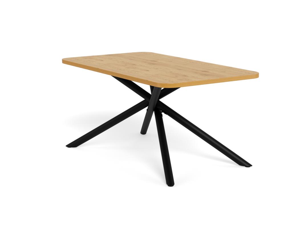 MDF Pannello di fibra a media densità Melamina grezzaRovere opaco naturale-2