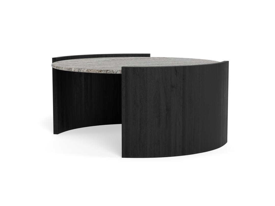 Tavolino da caffè Zafra tondo 95-1