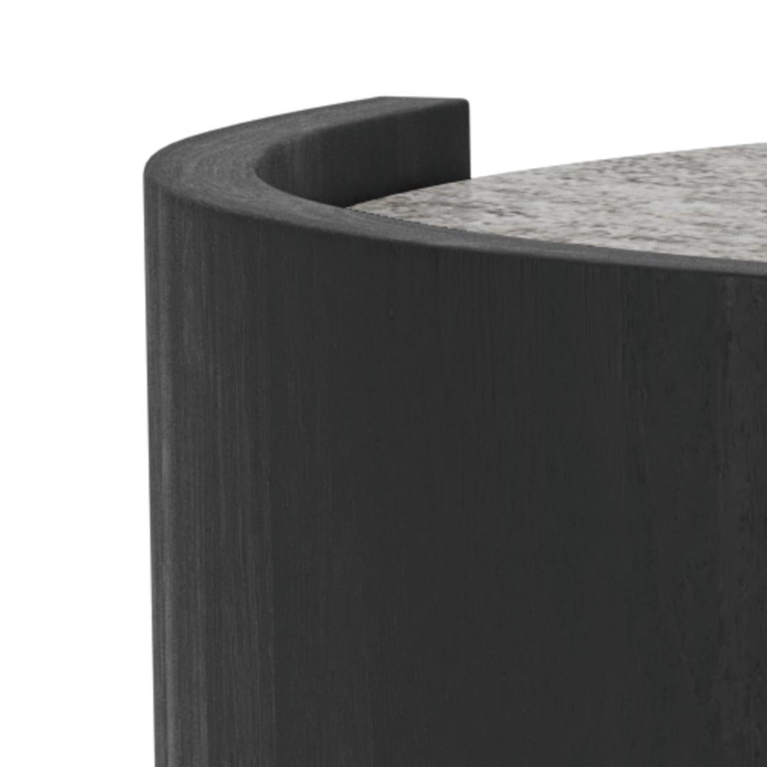 Tavolino da caffè Zafra tondo 95-3