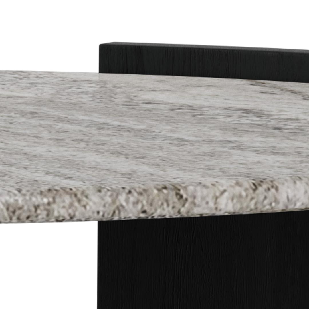 Tavolino da caffè Zafra tondo 95-4