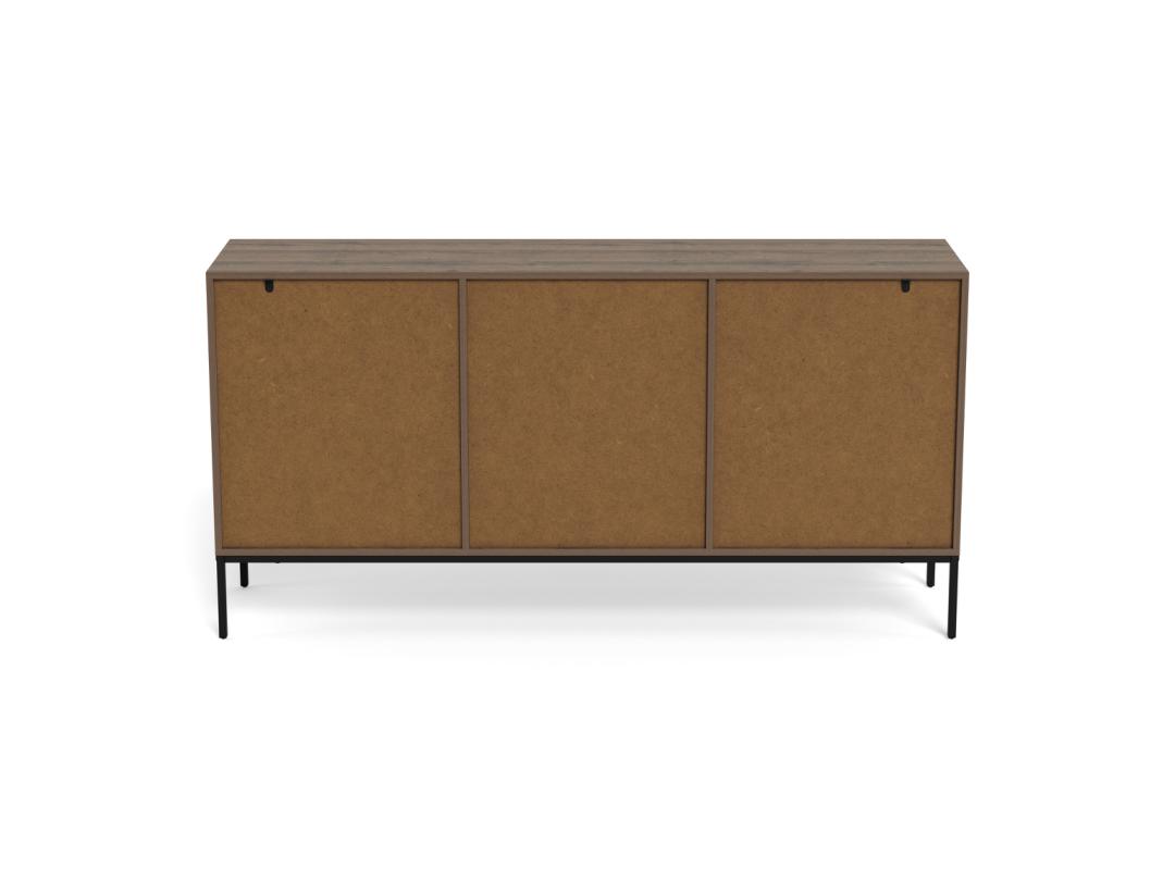 Acciaio grezzo verniciato a polvereNero opaco-3