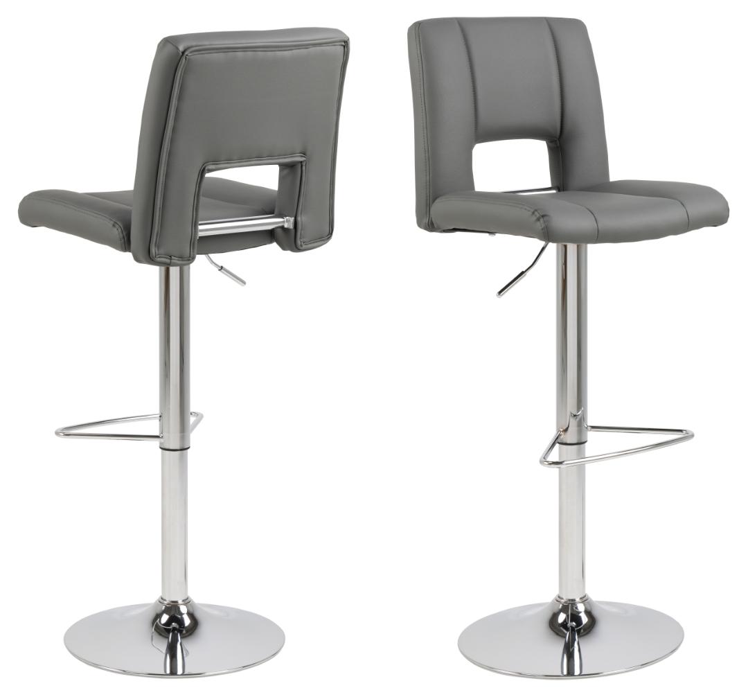 Sgabello da bar Sylvia 115 base Nero-10