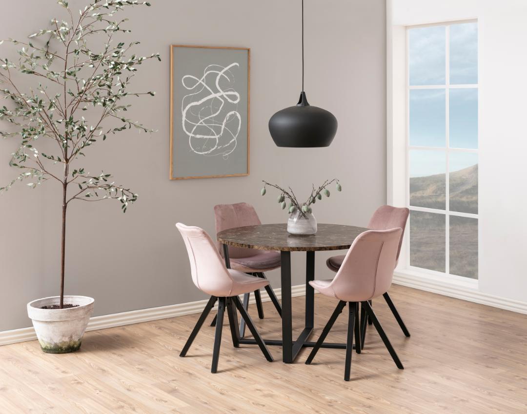 Tavolo da pranzo Amble tondo 110-4