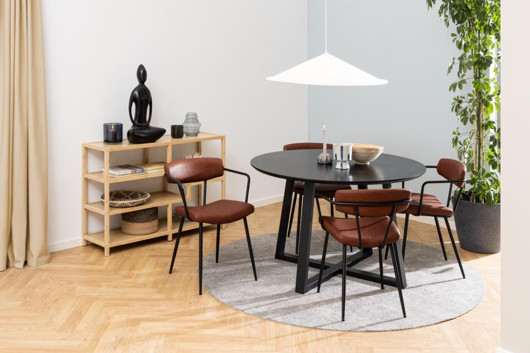 Tavolo da pranzo Malika 120x120
