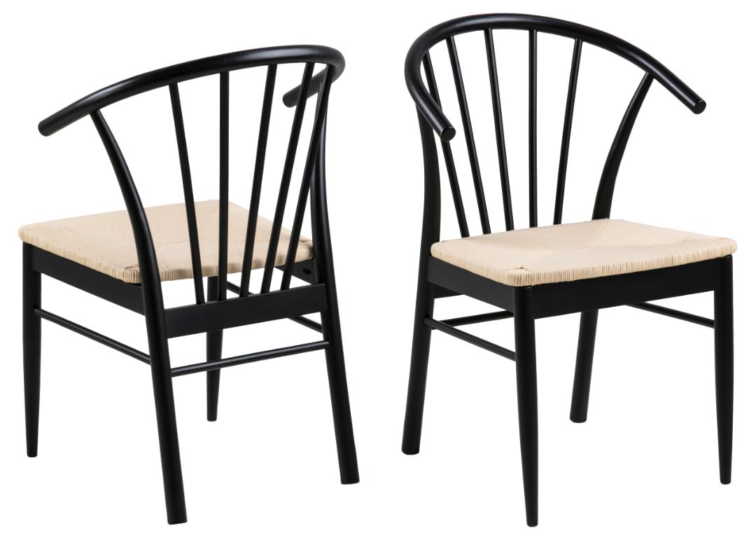 Sedia da pranzo con bracciolo Cassandra