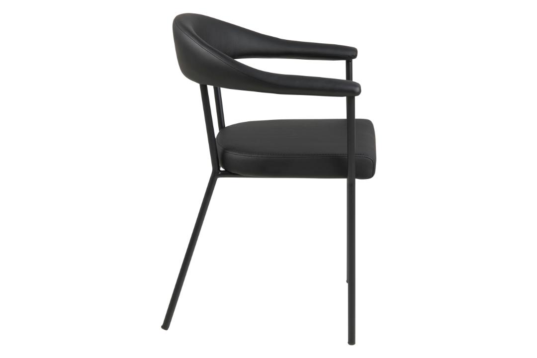 Sedia da pranzo con bracciolo Ava-3