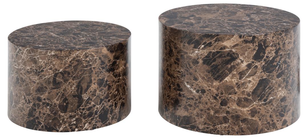 Tavolino da caffè Dice tondo 58-2