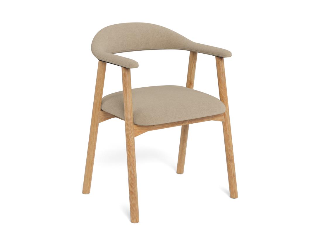 Sedia da pranzo con braccioli Addi-7