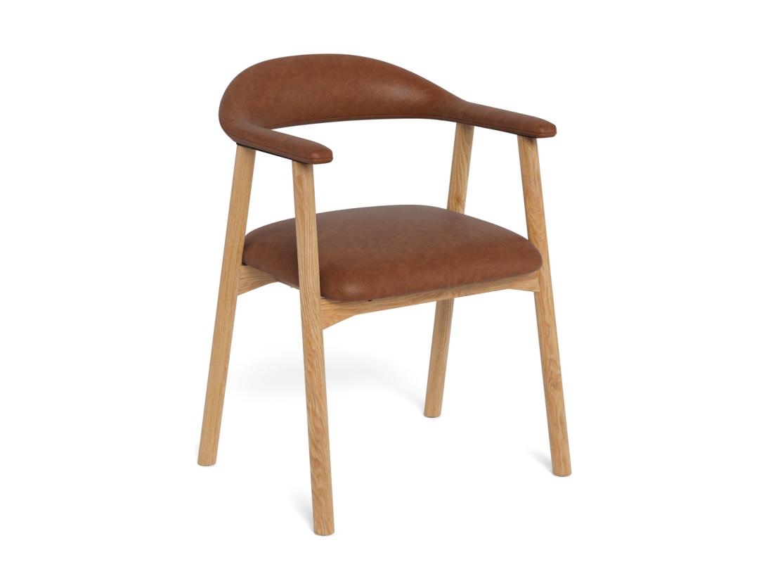 Sedia da pranzo con braccioli Addi-14