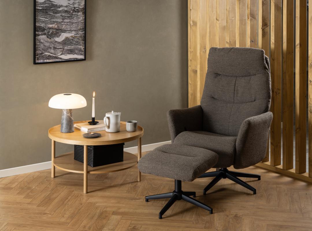 Reclinatore con poggiapiedi London 112-1