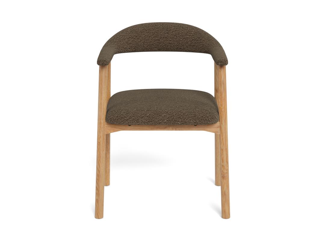 Sedia da pranzo con braccioli Addi-2