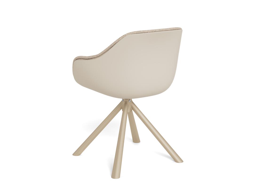 Sedia da pranzo con bracciolo Lenny-3