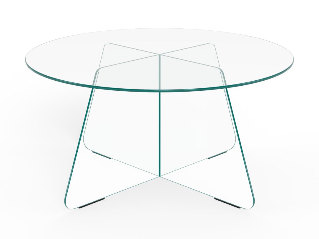 Tavolino da caffè Samos tondo 80