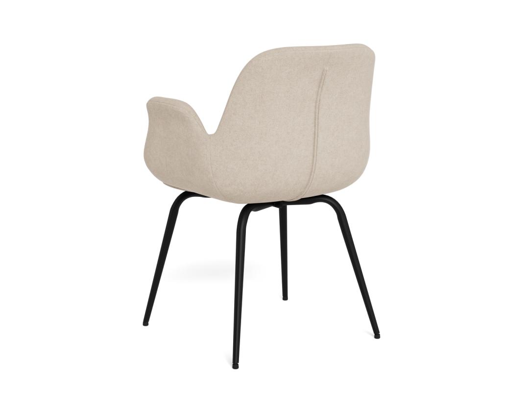 Sedia da pranzo con braccioli Beth-3