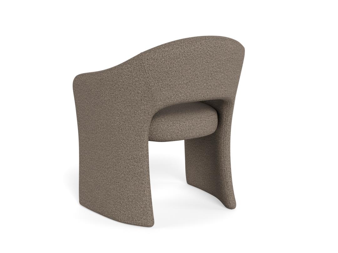 Sedia da pranzo con bracciolo Tori