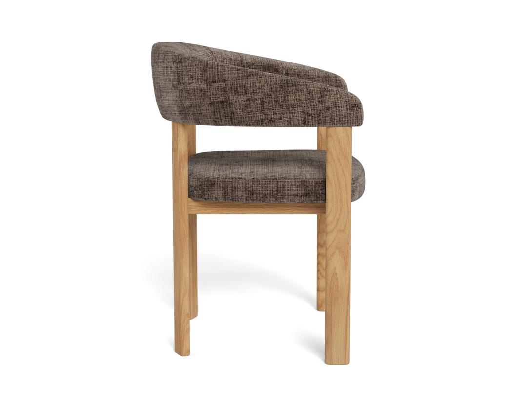 Sedia da pranzo con braccioli Myles-2