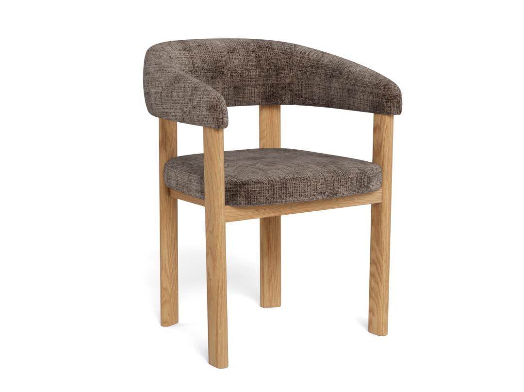 Sedia da pranzo con braccioli Myles