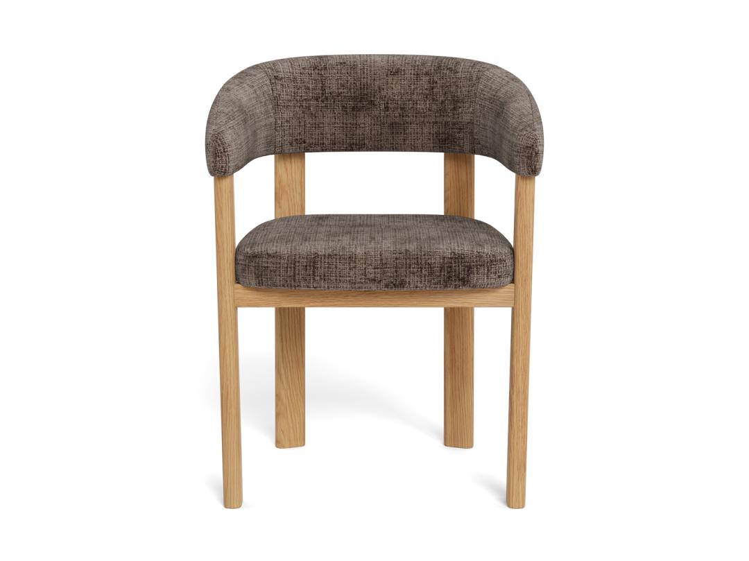 Sedia da pranzo con braccioli Myles-3