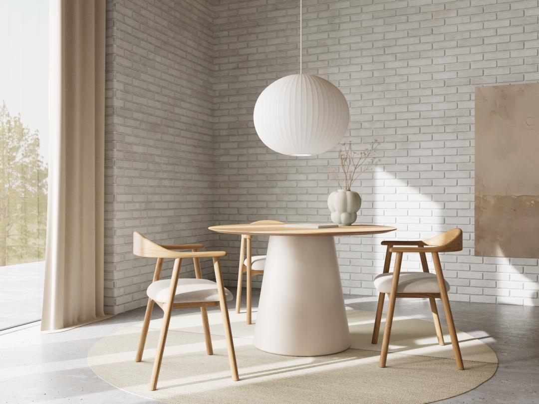 Sedia da pranzo schienale legno Addi-4