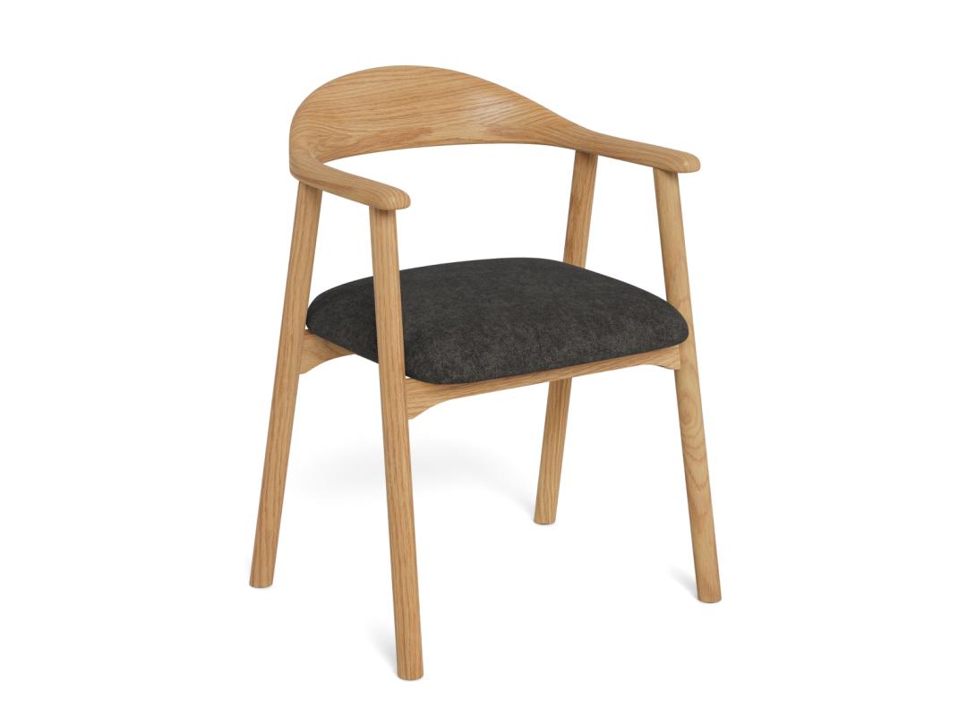 Sedia da pranzo schienale legno Addi-8