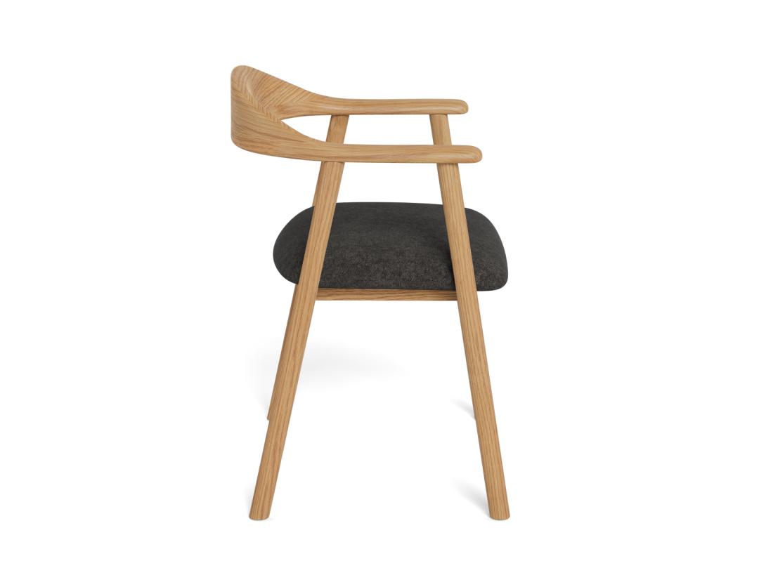 Sedia da pranzo schienale legno Addi