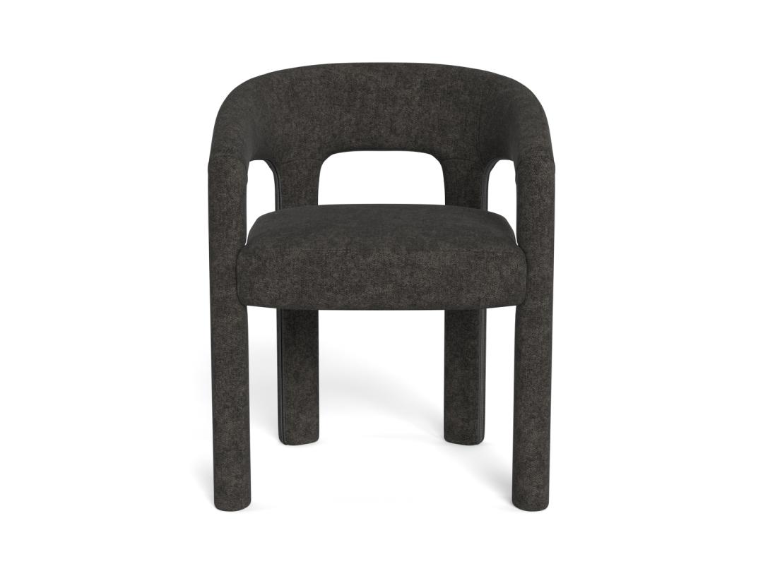 Sedia da pranzo con braccioli Cole-4