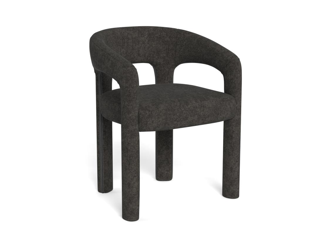 Sedia da pranzo con braccioli Cole-3