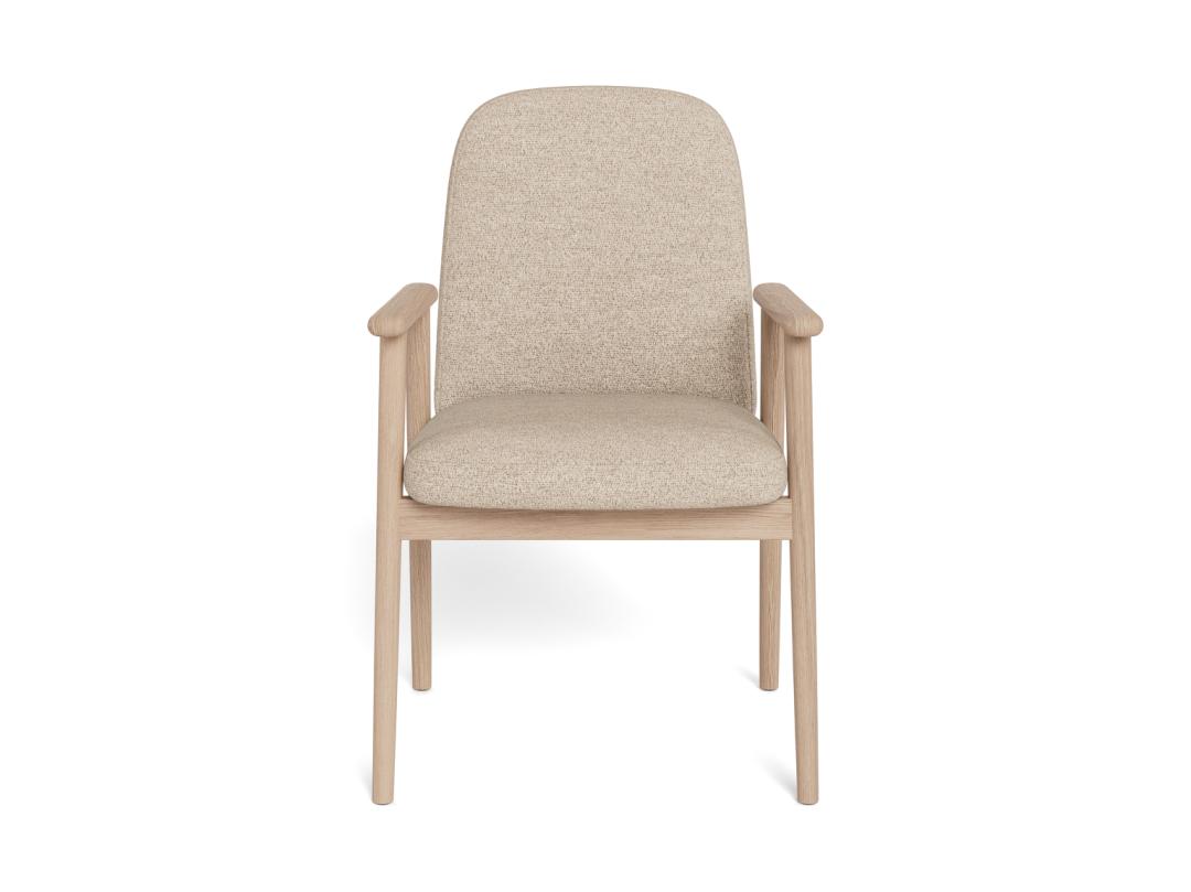 Sedia da pranzo con braccioli Calvin-2