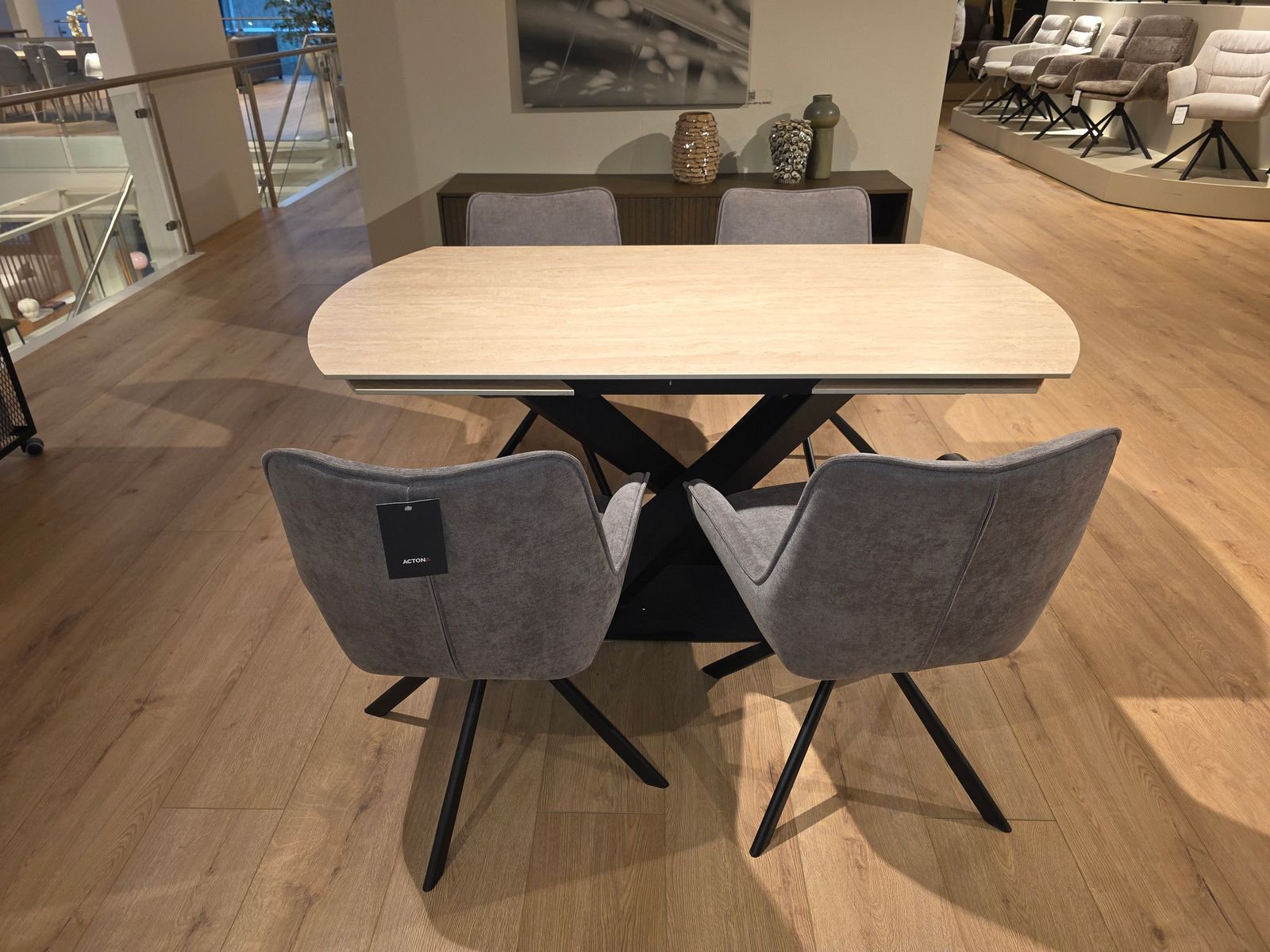 Tavolo da pranzo Morella 120/180-2