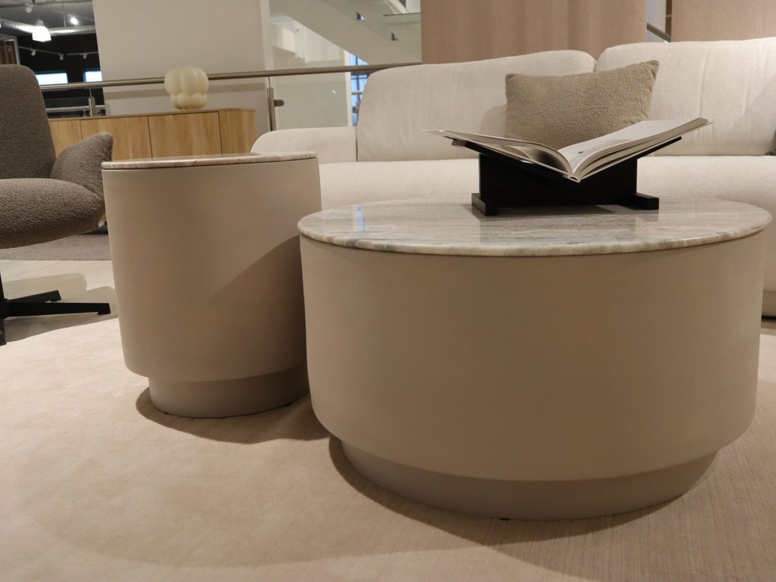 Tavolino da caffè Cangas tondo 80-3