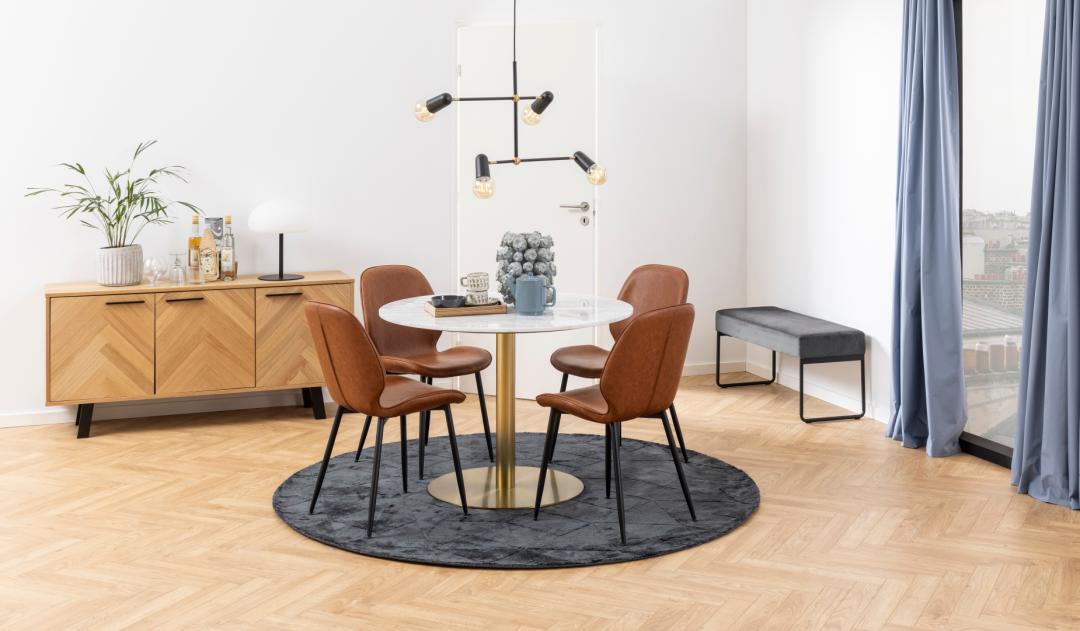 Tavolo da pranzo Corby 105x105-4