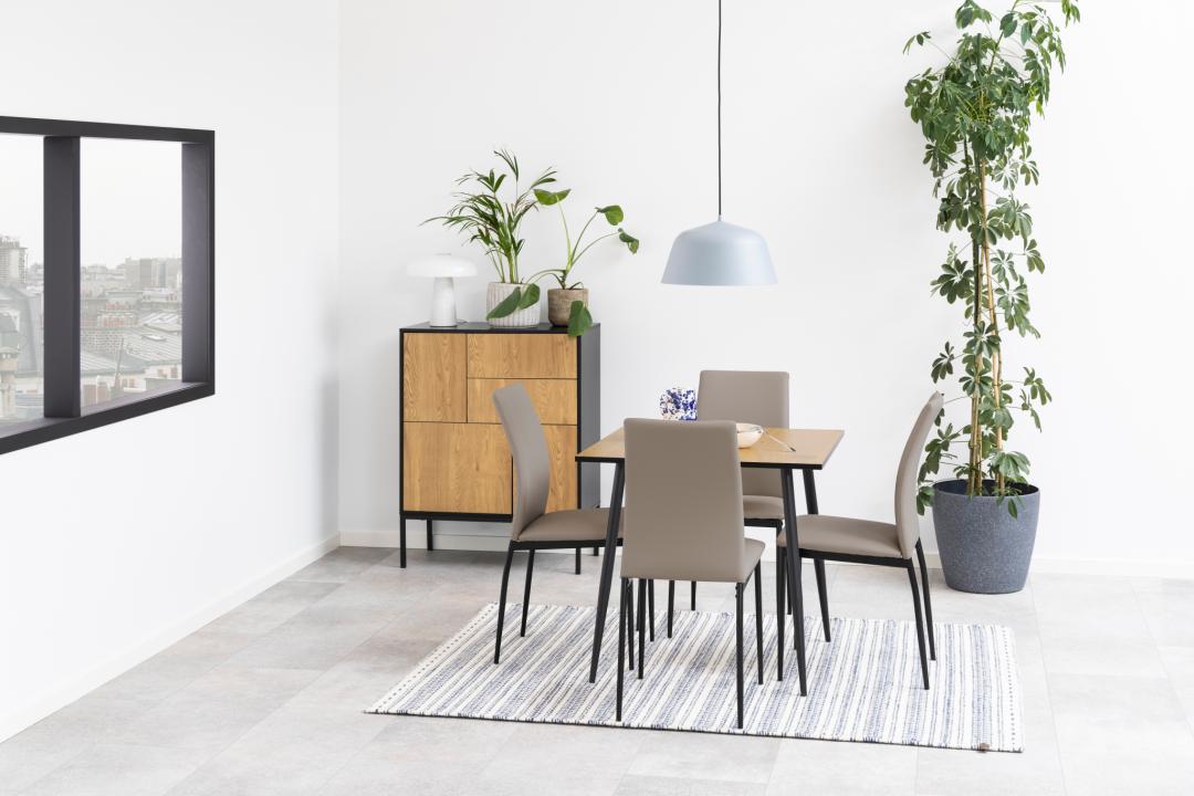 Tavolo da pranzo Wilma 80x80-4