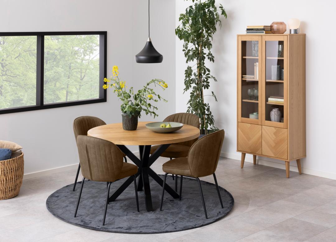 Tavolo da pranzo Heaven 120x120-1