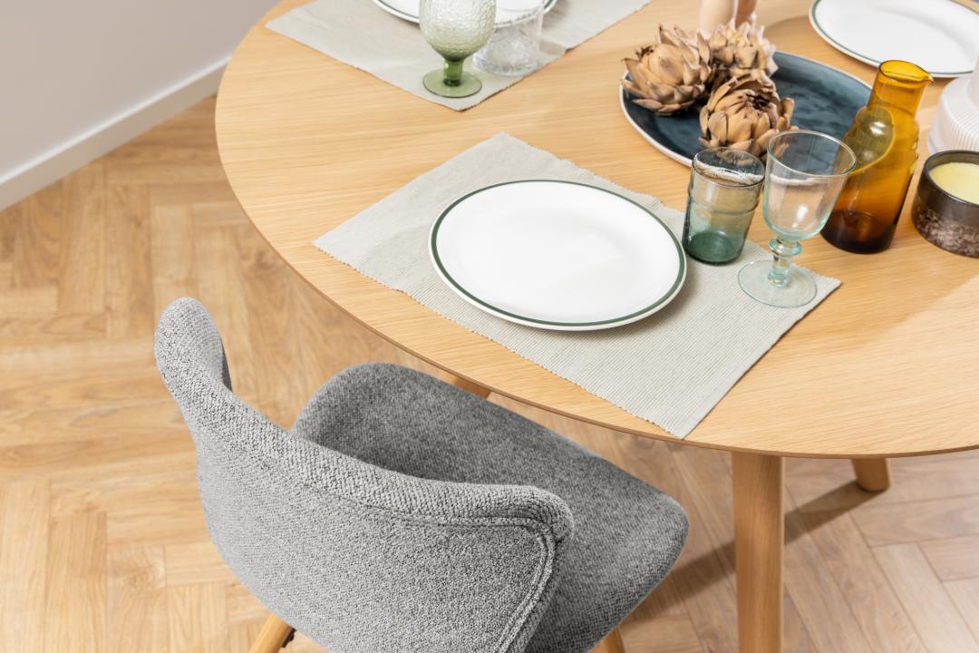 Sedia da pranzo Batilda - A1 - Gambe Legno naturale-2