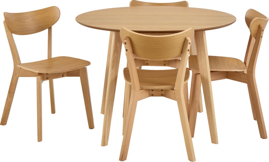 Tavolo da pranzo Roxby 105x105-1