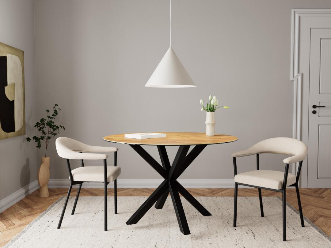 Tavolo da pranzo Heaven tondo 119-3