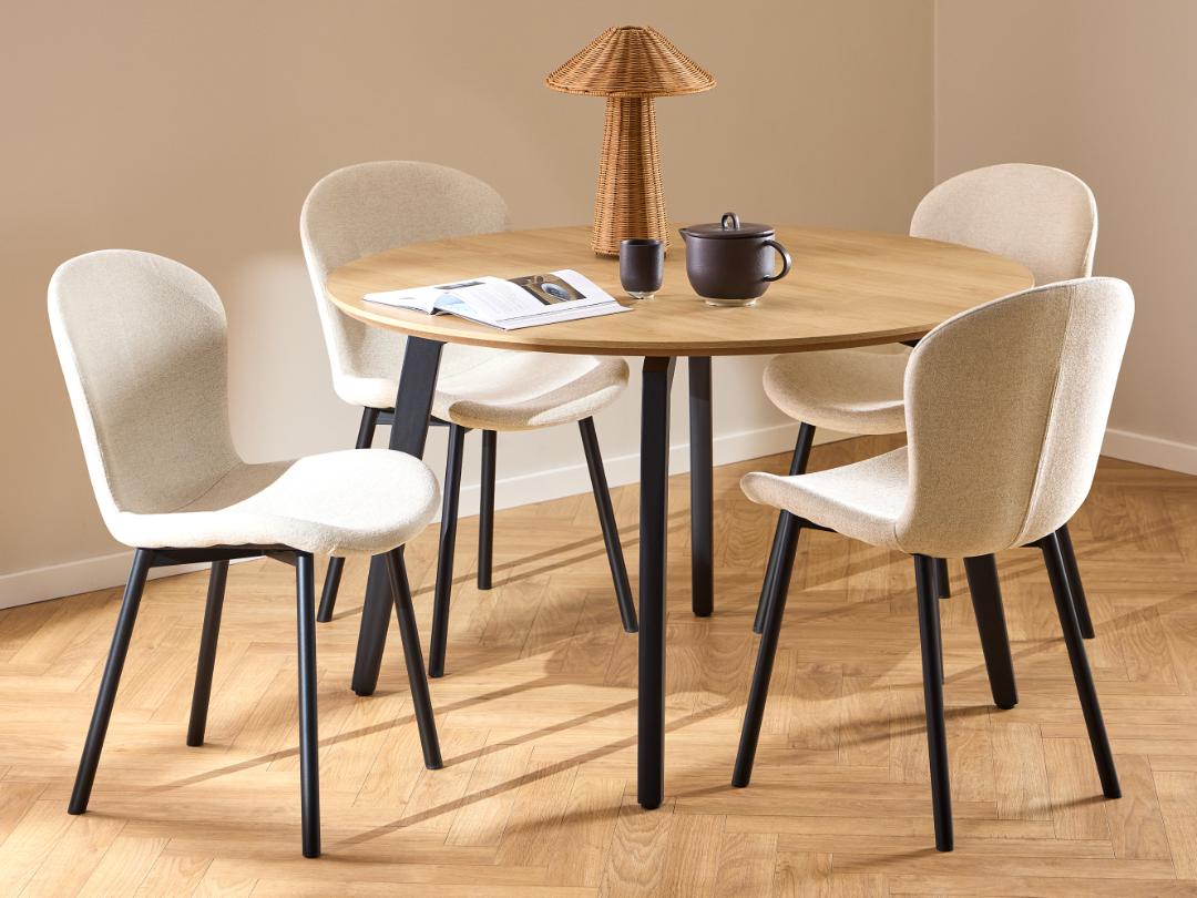 Tavolo da pranzo Cadiz tondo 120-9