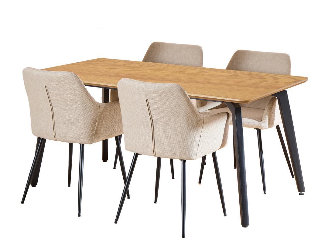 Tavolo da pranzo Cadiz 160-9