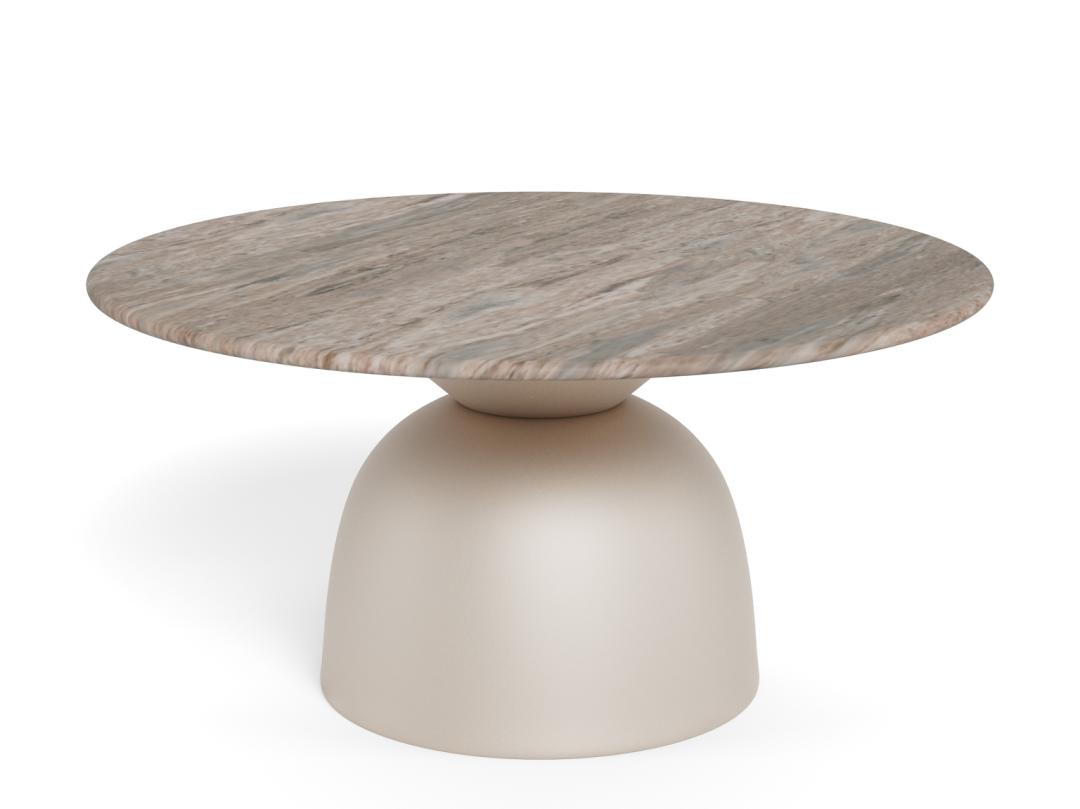 Tavolino da caffè Ferrol tondo 80-3