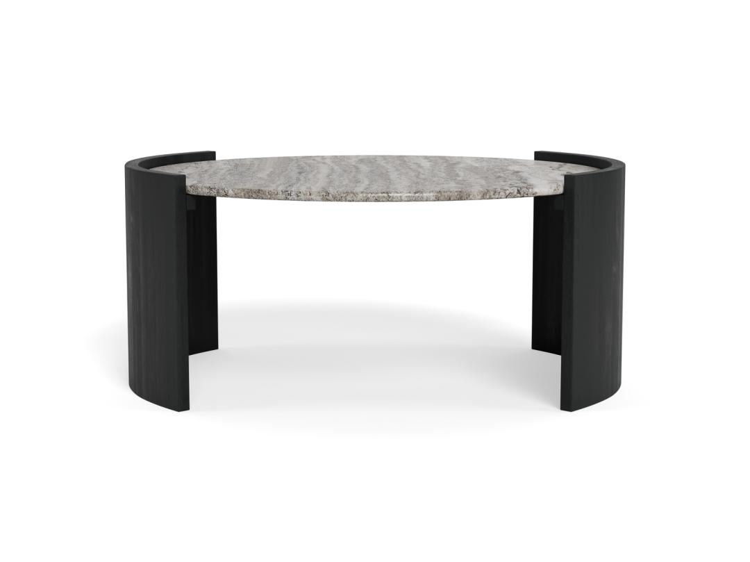 Tavolino da caffè Zafra tondo 95-2