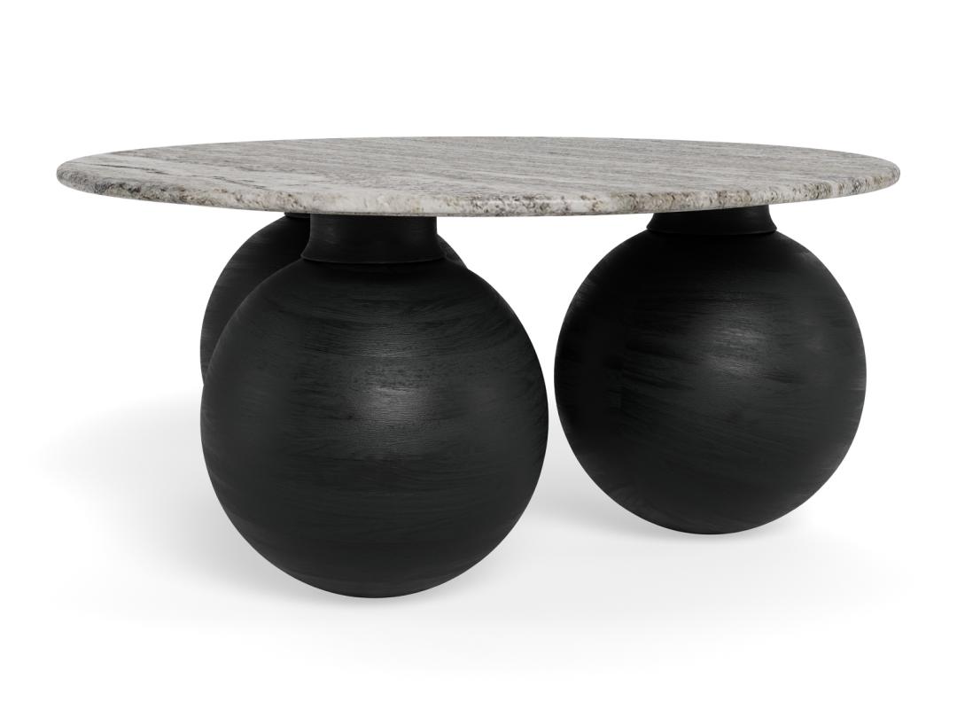 Tavolino da caffè Konya tondo 95-7