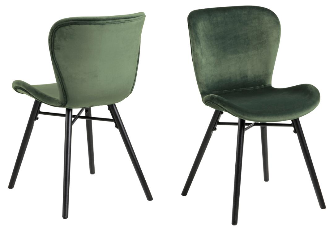 Sedia da pranzo Batilda - A1 - Gambe Verniciato Nero-9