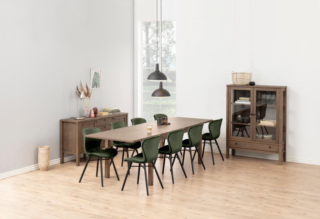 Sedia da pranzo Batilda - A1 - Gambe Verniciato Nero