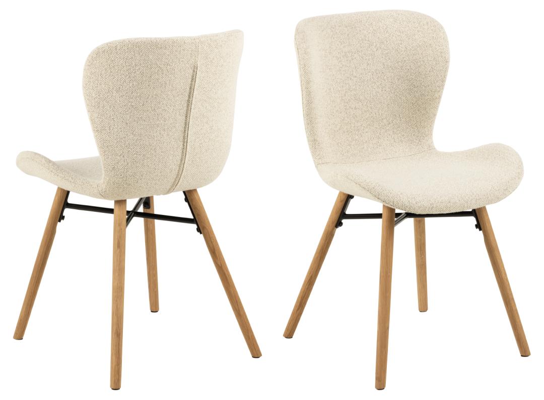 Sedia da pranzo Batilda - A1 - Gambe Legno naturale-7
